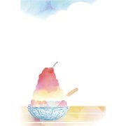 サマーカード フルーツかき氷 HS-7009