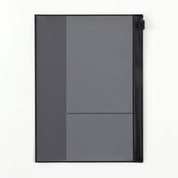 isshoni. カスタムパーツ ファスナーポケット B6 ブラック S2441