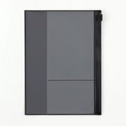 isshoni. カスタムパーツ ファスナーポケット B6 ブラック S2441