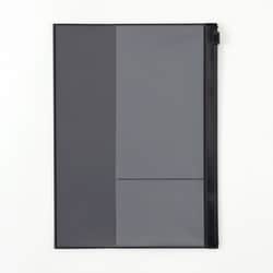 isshoni. カスタムパーツ ファスナーポケット A5 ブラック S2443