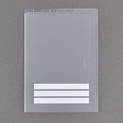 isshoni. カスタムパーツ インデックスファイル B6 クリア S2448