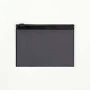 isshoni. カスタムパーツ ファスナーポケット 13インチ ブラック S2457