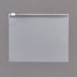 isshoni. カスタムパーツ ファスナーポケット 15インチ クリア S2458