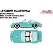TM002H 1/64 シンガー 911 タルガ ミントグリーン [レジンキャストミニカー]