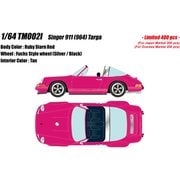TM002I 1/64 シンガー 911 タルガ ルビーストーンレッド [レジンキャストミニカー]