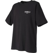 RIDEZ THUNDER LOGO TEE オフィシャルロゴ 黒Tシャツ RD7000-BK(L)