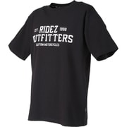 RIDEZ STANDARD TEE オフィシャル スタンダード半袖Tシャツ RD7003-BK-M