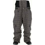 CHECK CARGO PANTS VPMP1032 CGR(チャコールグレー) Lサイズ [スノーボード ウェア パンツ ユニセックス]