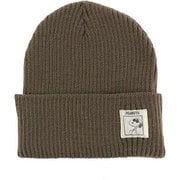 PEANUTS RIB KNIT BEANIE SNMB1019 TAN(タン) [ニットキャップ ビーニー]