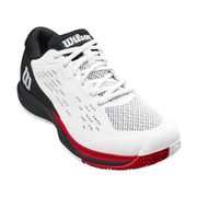 ラッシュプロエース RUSH PRO ACE WRS328420U100 ホワイトxブラックxポピーレッド 28cm [テニスシューズ メンズ]