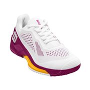 ラッシュプロ4.0 W RUSH PRO 4.0 W WRS328690U065 ホワイトxバトンルージュxサフラン 23cm [テニスシューズ レディース]