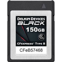 BLACKシリーズ CFexpressカード Type B 150GB DCFXBBLK150