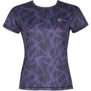 ウィメンズエアライトTシャツ(半袖) DLY135 PU Mサイズ [コンディショニングウェア シャツ レディース]