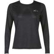 ウィメンズエアライトTシャツ(長袖) DLY139 BL Lサイズ [コンディショニングウェア シャツ レディース]