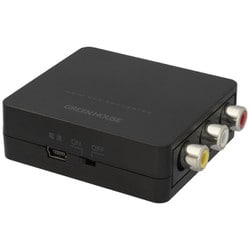 HDMI→コンポジットコンバーター ブラック GH-HCVA-RCA