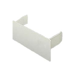 エルダクト付属品 エンド 3010型 ミルキーホワイト 1個 LDE323