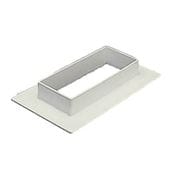 LDF343 [エルダクト付属品 フランジ 3020型 ミルキーホワイト 1個]