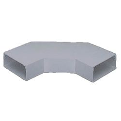 エルダクト付属品 平面大マガリ 2510型 グレー 1個 LDM2221