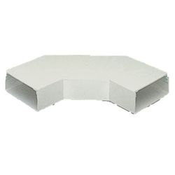 エルダクト付属品 平面大マガリ 2020型 ミルキーホワイト 1個 LDM2233