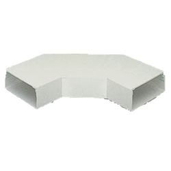 エルダクト付属品 平面大マガリ 3010型 ミルキーホワイト 1個 LDM2323