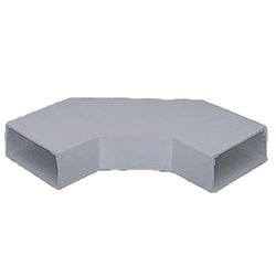 エルダクト付属品 平面大マガリ 3015型 グレー 1個 LDM2331