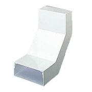 LDS2222 [エルダクト付属品 外大マガリ 2510型 ホワイト 1個]