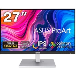 液晶モニター/ProArt PA278CV/27型/WQHD(2560×1440)/IPSパネル/ノングレア PA278CV