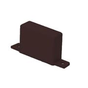 MDE49 [屋外用エムケーダクト付属品 エンド 4号 チョコ 1個]