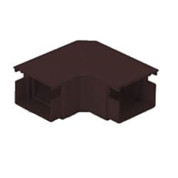 MDM149 [屋外用エムケーダクト付属品 平面マガリ 4号 チョコ 1個]