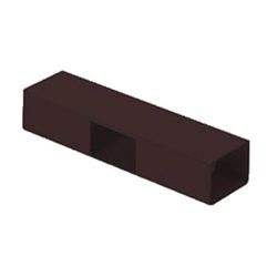 MDT49 [屋外用エムケーダクト付属品 Ｔ型ブンキ 4号 チョコ 1個]