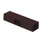 MDT49 [屋外用エムケーダクト付属品 Ｔ型ブンキ 4号 チョコ 1個]