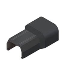 ニュー・エフモール付属品 フレキコネクター 3号 ブラック 1個 SFMFC3W