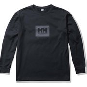 ロングスリーブ HHロゴティー L/S HH Logo Tee HE32281 ブラック(K) Mサイズ [アウトドア カットソー メンズ]
