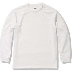 ロングスリーブ ワンポイントティー メンズ カットソー オフホワイト（OW） Lサイズ HOE32269