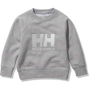 ロゴスウェットクルー K Logo Sweat Crew HJ32253 ミックスグレー(Z) 100サイズ [アウトドア トップス キッズ]