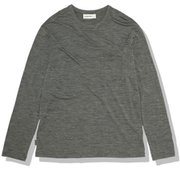 150 ロングスリーブ ポケット ティー M 150 LS POCKET TEE IT62270 グリッドストーンヘザー(GR) Mサイズ(日本：Lサイズ) [アウトドア カットソー メンズ]