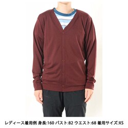 アイスブレーカー　カーディガン icebreakerの「メリノウールカーディガン」は、冬の暖かい中間着