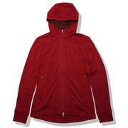 クァンタム III ロングスリーブ ジップ フーディー W QUANTUM III LS ZIP HOODIE IAW72250 チェリー(CH) XSサイズ(日本：Sサイズ) [アウトドア パーカー レディース]