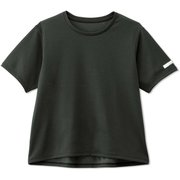 ドライタッチショートスリーブティー DRY TOUCH S/S TEE DC722301 ブラック(K) Lサイズ [フィットネス ヨガ シャツ レディース]