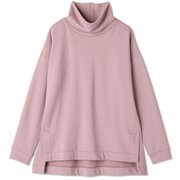 ストレッチモメンタムハイネックドトップ STRETCH MOMENTUM HIGH NECKED TOP DC522321 アメジストパープル(AE) Mサイズ [フィットネス ヨガ スウェット レディース]