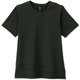 ショートスリーブレイヤードティー S/S LAYERED TEE DC722304 ブラック(K) Lサイズ [フィットネス ヨガ シャツ レディース]