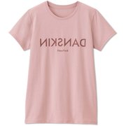 プリントショートスリーブティー PRINT S/S TEE DC722307 シェルピンク(SK) Lサイズ [フィットネス ヨガ シャツ レディース]
