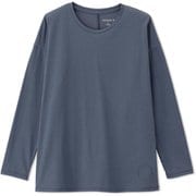 プリントロングスリーブティー PRINT L/S TEE DC722309 エターナルブルー(EB) Lサイズ [フィットネス ヨガ シャツ レディース]