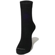 ファインゲージクルー W FINE GAUGE CREW ISW82270 ブラック(K) SMサイズ(22.5-26cm) [アウトドア ソックス レディース]