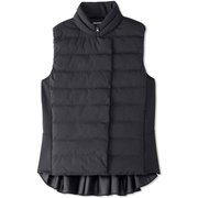 ピルエットハイブリッドインサレーションベスト PIROUETTE HYBRID INSULATION VEST DA322301 ブラック(K) Mサイズ [フィットネス ヨガ ベスト レディース]