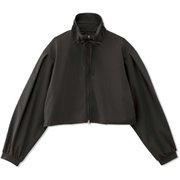 アコレードクロップドジャケット ACCOLADE CROPPED JACKET DA522302 ブラック(K) Lサイズ [フィットネス バレエ ジャケット レディース]