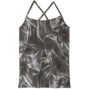 スキニッシュプリントキャミソール SKINISH PRINT CAMISOLE DA10302P OK Lサイズ [フィットネス ヨガ カップ付きシャツ レディース]