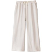 ラウンジニットワイドクロップドパンツ LOUNGE KNIT WIDE CROPPED PANTS DA622304 ホワイトベージュ(HI) Mサイズ [フィットネス ヨガ パンツ レディース]