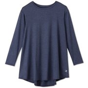 オールデイアクティブライトロングスリーブフレアティー ALL DAY ACTIVE LIGHT L/S FLARE TEE DA722300 ウォッシュネイビー(WA) Lサイズ [フィットネス ヨガ シャツ レディース]