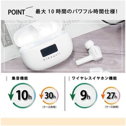 ヨドバシ.com - クロスブレイン きこエール ワイヤレスイヤホン